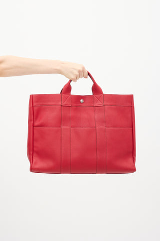 Hermès 2018 Rouge Togo Fourre Tout MM
 Tote Bag