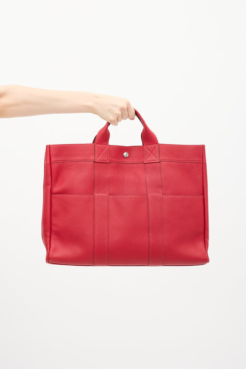 Hermès 2018 Rouge Togo Fourre Tout MM
 Tote Bag