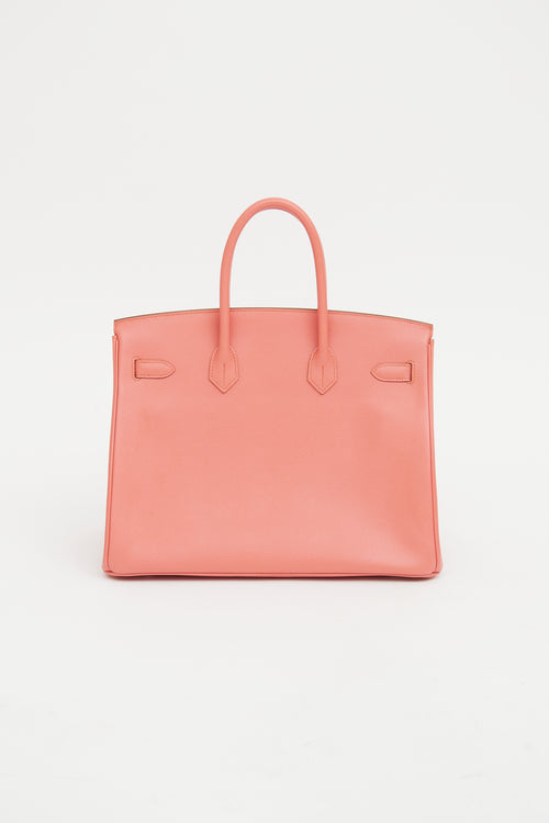 Hermès Rose Jaipur Epsom Birkin 35 Bag