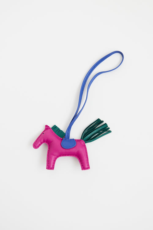 Hermès Purple Malachite Milo Rodeo Bag Charm