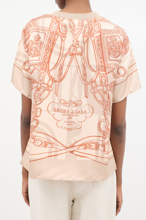 Hermès Silk Printed T-Shirt