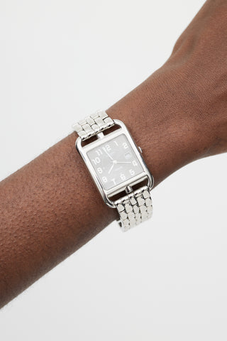 Hermès Stainless Steel Cape Cod Watch