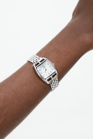 Hermès Stainless Steel Cape Cod Watch