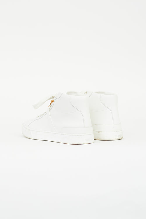 Hermès White Daydream High Top Sneaker