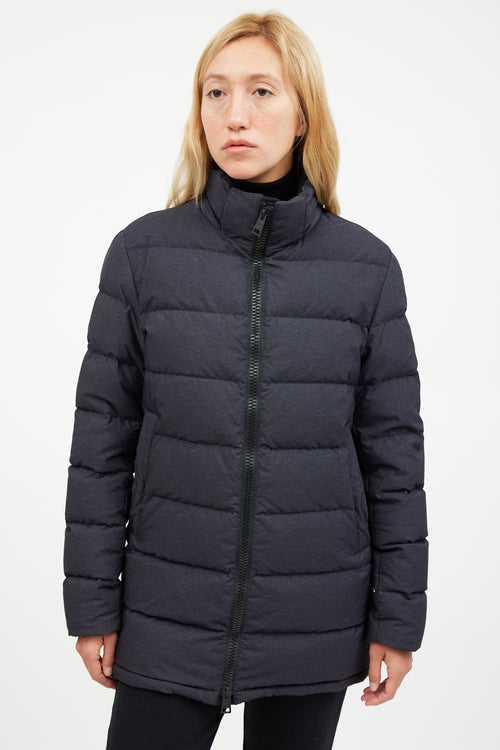 Herno Blacked Quilted Down Jacket