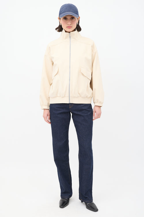 Holzweiler Cream Verdens Ende Zip Jacket