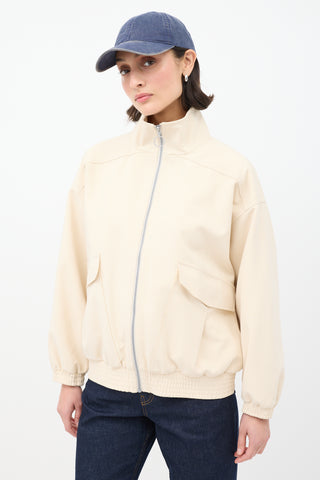 Holzweiler Cream Verdens Ende Zip Jacket