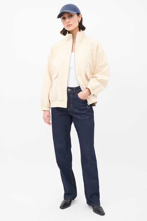 Holzweiler Cream Verdens Ende Zip Jacket