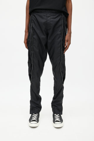 Hood By Air Black Multi Zip Slim Leg Pant