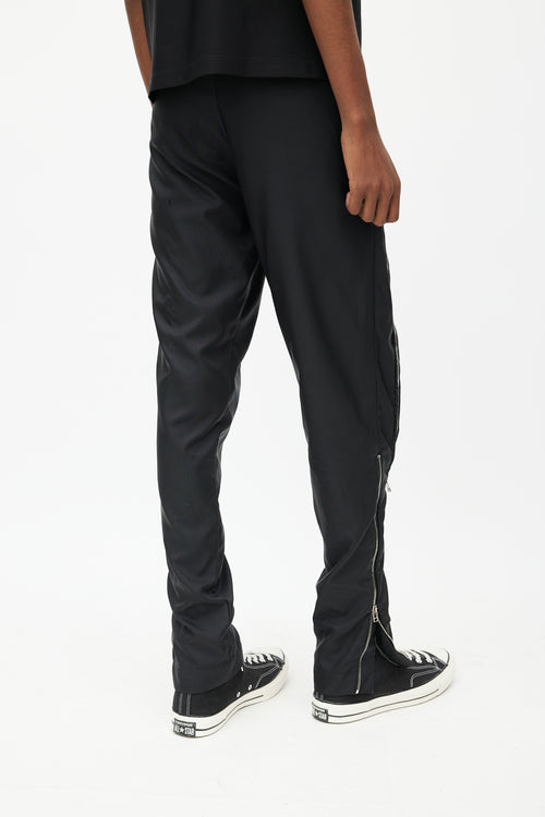 Hood By Air Black Multi Zip Slim Leg Pant