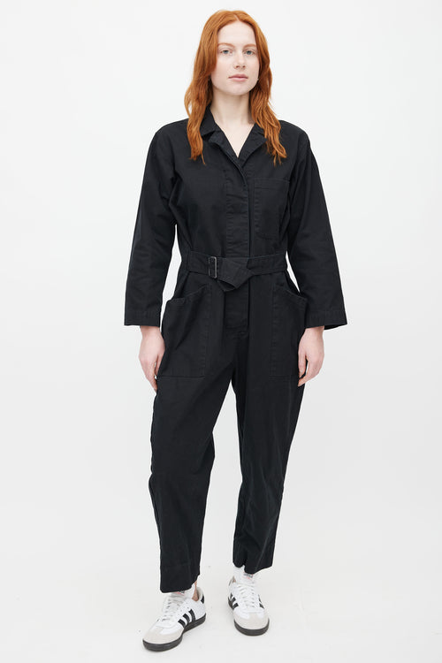 Horses Atelier Black Belted Field Jumpsuit