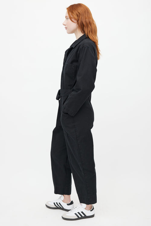 Horses Atelier Black Belted Field Jumpsuit