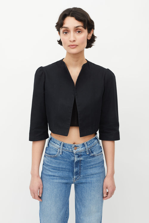 Horses Atelier Black Cropped Jacket