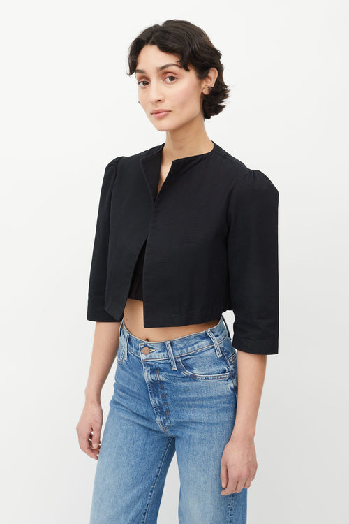 Horses Atelier Black Cropped Jacket