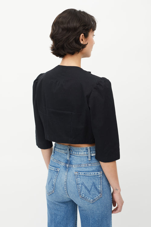 Horses Atelier Black Cropped Jacket