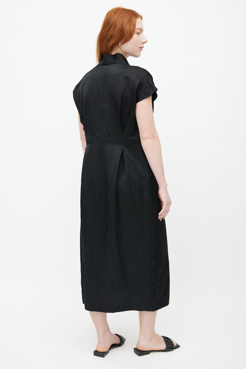 Horses Atelier Black Smoking Long Dress