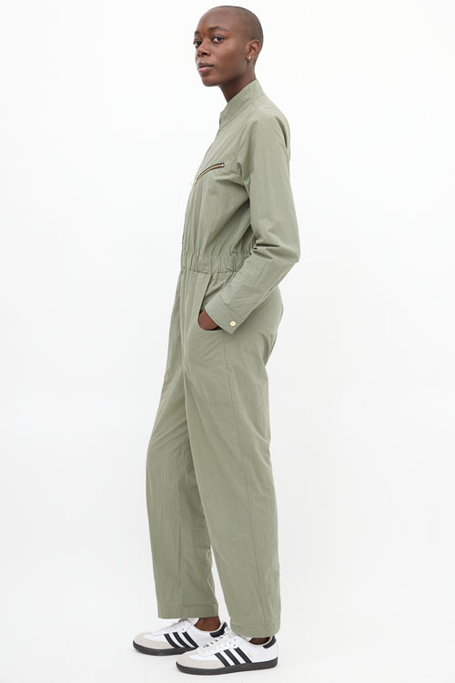 Horses Atelier Sage Green Zip Jumpsuit