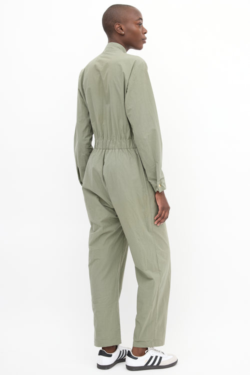 Horses Atelier Sage Green Zip Jumpsuit