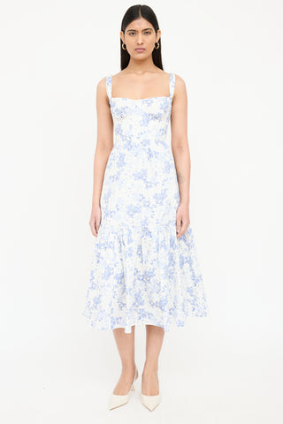 House of CB Floral Tiered Dress