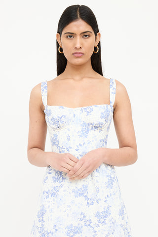 House of CB Floral Tiered Dress