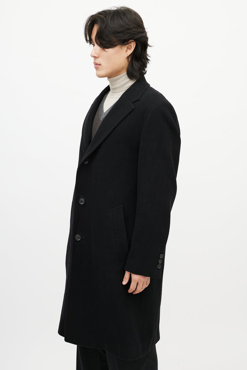 Hugo Boss Black Cashmere Mid Length Coat