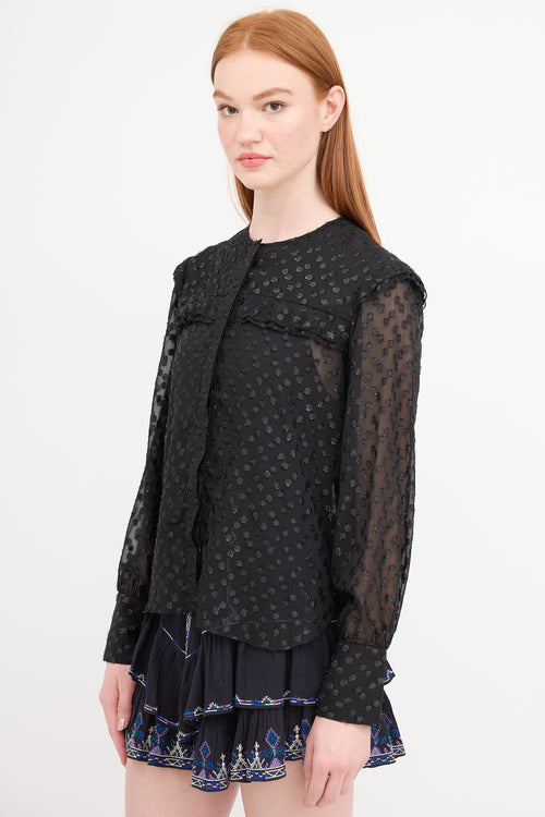 Isabel Marant Dot Sheer Shirt