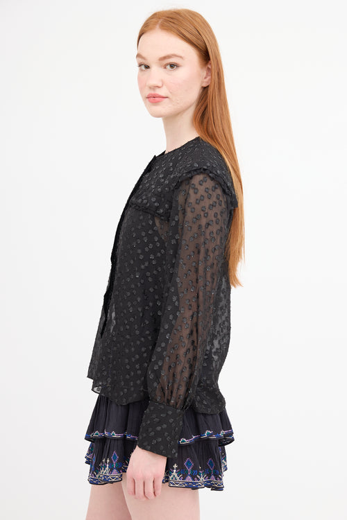 Isabel Marant Dot Sheer Shirt