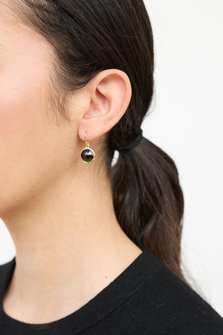 Ippolita 18K Gold 
Onyx Earrings