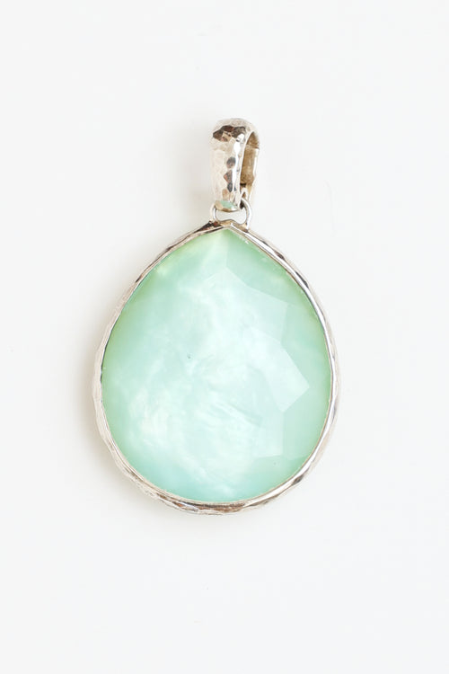 Ippolita 925 Chalcedony 
MOP Pendant