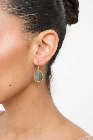 Ippolita 18K Black Mother-of-Pearl Earrings