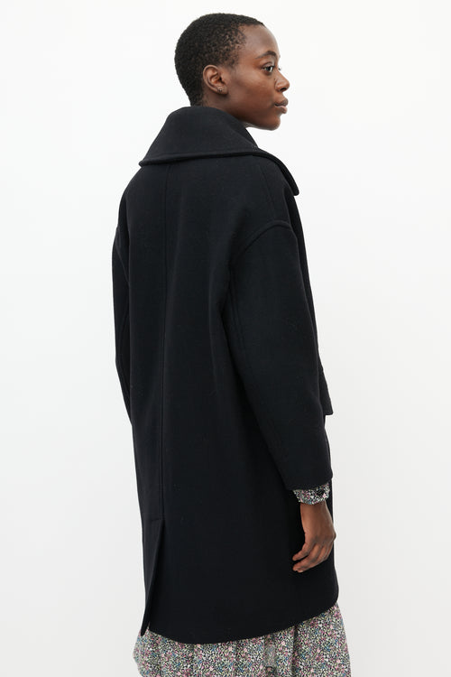 Iro Black Wool Coat