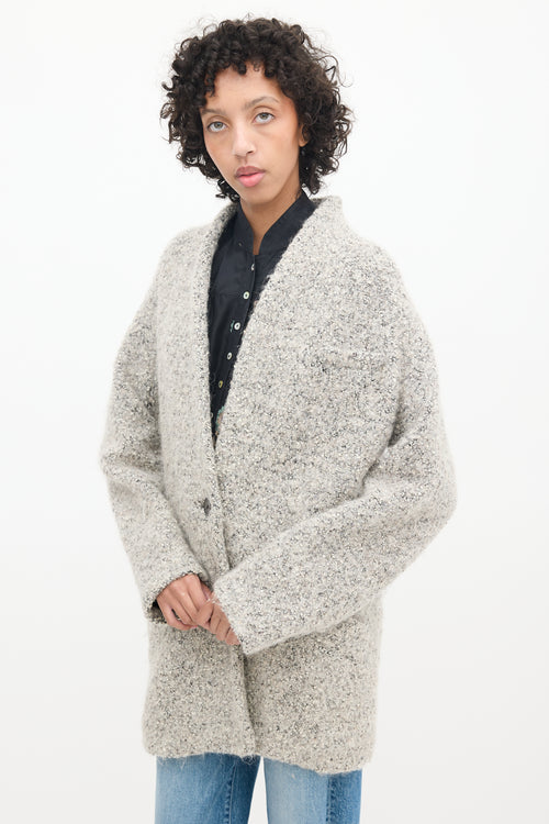 Iro Grey Boucle Jacket