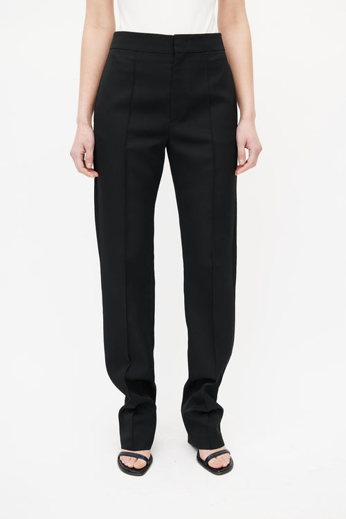 Isabel Marant Black Liolirok Tapered Trouser