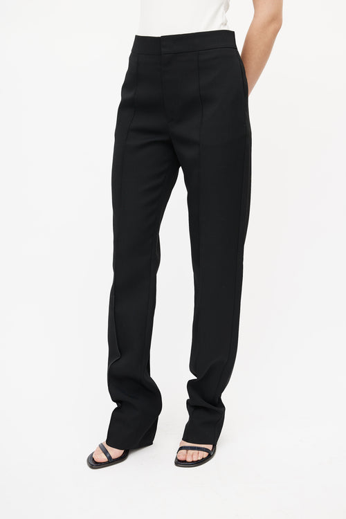 Isabel Marant Black Liolirok Tapered Trouser