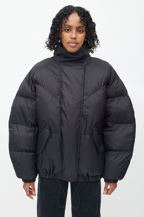 Isabel Marant Black Nylon Fimo Puffer Jacket