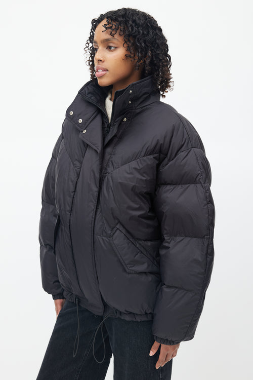 Isabel Marant Black Nylon Fimo Puffer Jacket