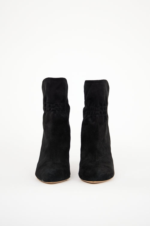 Isabel Marant Black Suede Dedie Boot