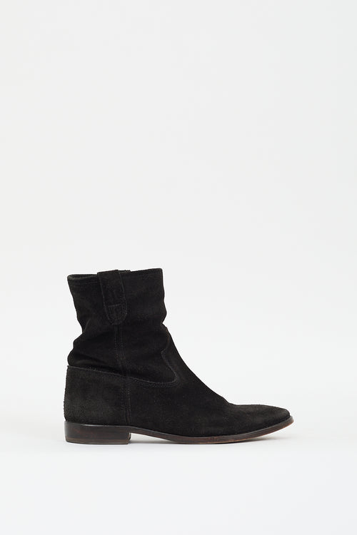 Isabel Marant Black Suede Susee Ankle Boot