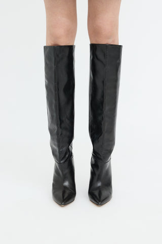 Black Lokyo Knee High Boot