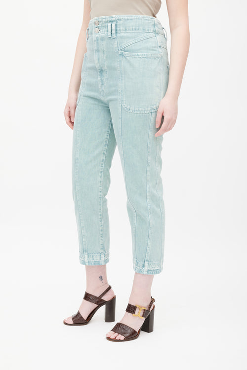 Isabel Marant Blue Light Wash Tucson Jeans