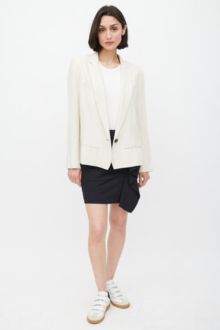 Isabel Marant Cream Three Pocket Blazer