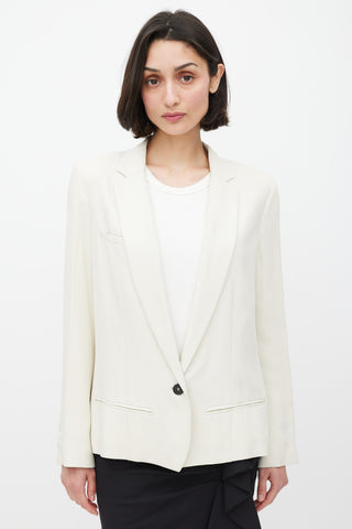 Isabel Marant Cream Three Pocket Blazer