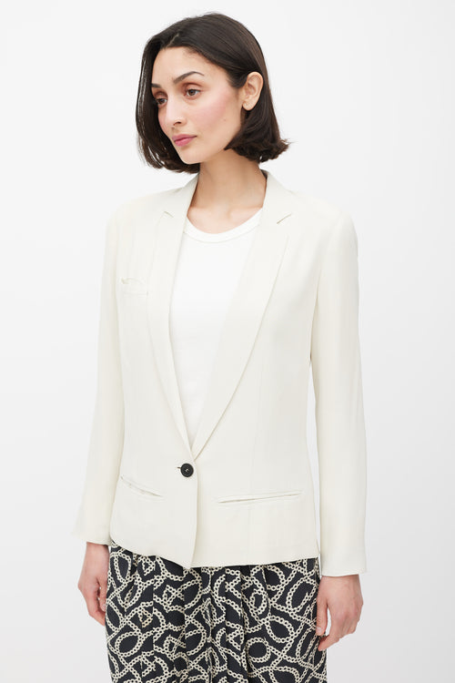 Isabel Marant Cream Three Pocket Blazer