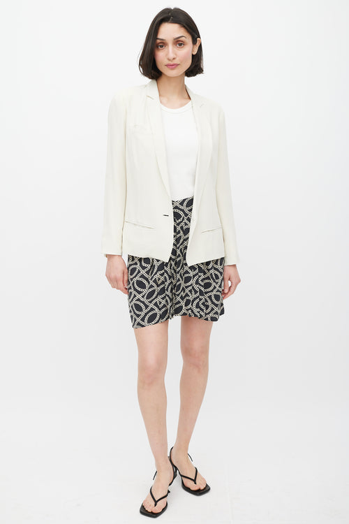 Isabel Marant Cream Three Pocket Blazer