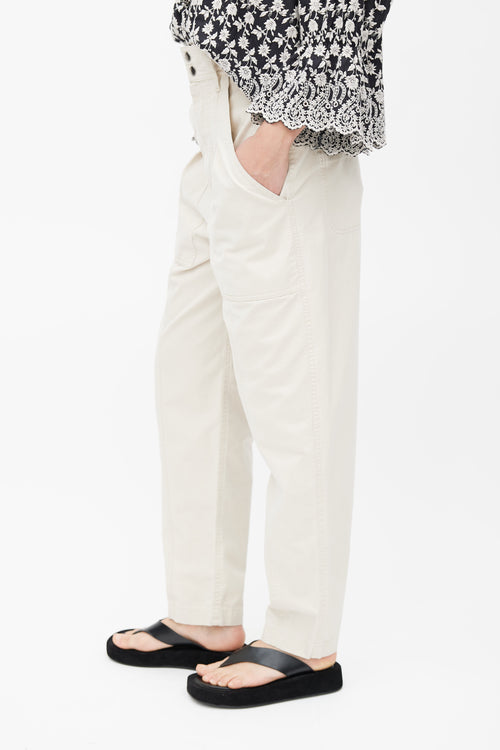 Isabel Marant Étoile Beige Balloon Leg Pant