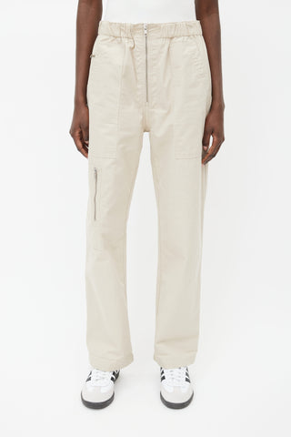 Isabel Marant Étoile Beige Noferis Cargo Pant