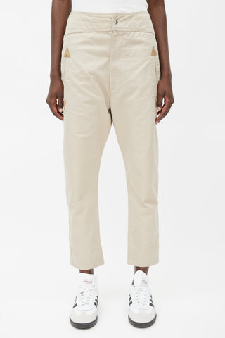 Isabel Marant Étoile Beige Raluniae Tapered Pant