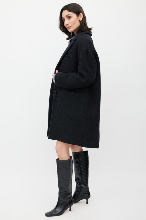 Isabel Marant Étoile Dark Grey Wool Coat