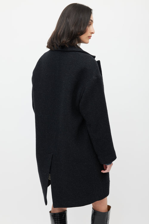 Isabel Marant Étoile Dark Grey Wool Coat