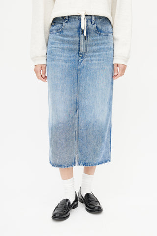 Isabel Marant Étoile Blue Denim Skirt